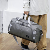 Nailoniniai nešiojamieji sporto krepšiai, vandeniui atsparus kūno rengybos krepšys su batų skyriumi, daugiafunkcis, atsparus nusidėvėjimui, skirtas kelionėms plaukioti