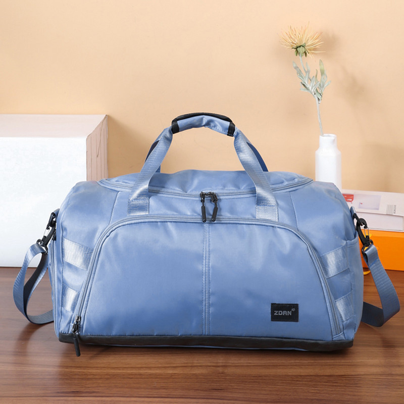 Nailoniniai nešiojamieji sporto krepšiai, vandeniui atsparus kūno rengybos krepšys su batų skyriumi, daugiafunkcis, atsparus nusidėvėjimui, skirtas kelionėms plaukioti