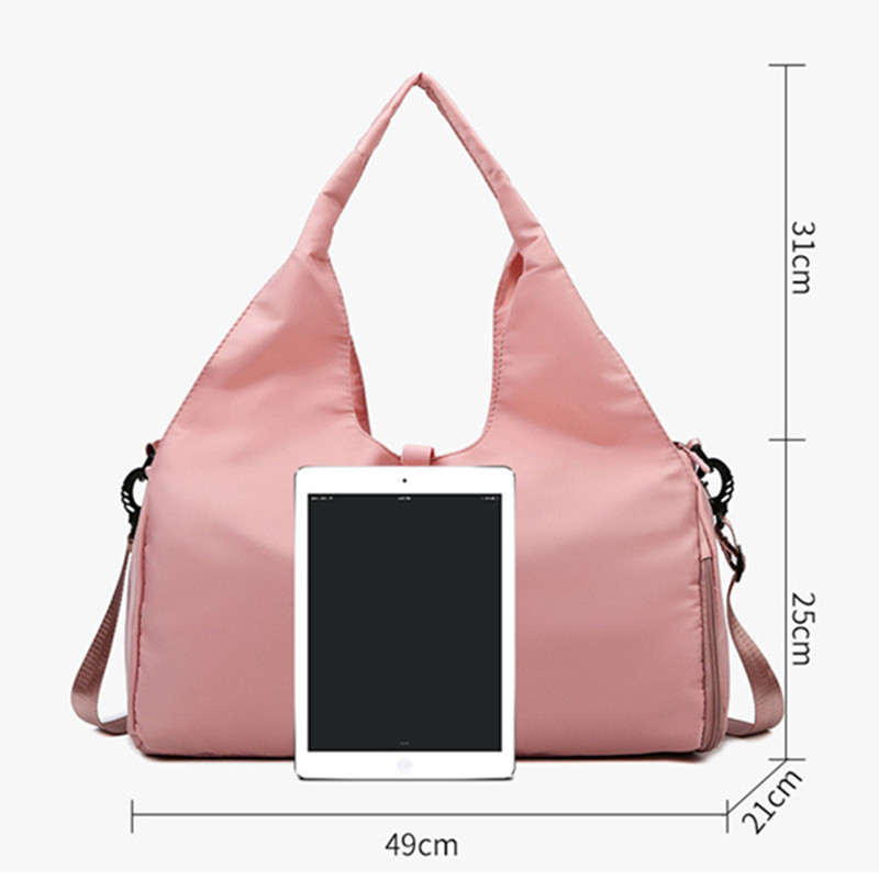 Naiste jõusaalikotid Pagas Reisimine Fitness Treeningute Aksessuaarid Nädalavahetusel mõeldud kingad Naiste joogamatt Naiste spordikäekott