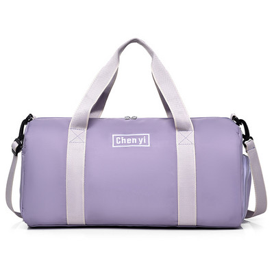 Moteriškas Vyras Sportinis treniruoklių krepšys Kelioninė sausa šlapia rankinė plaukimo rankinė per petį Savaitgalio kūno rengybos treniruočių jogos krepšys su batų skyriumi
