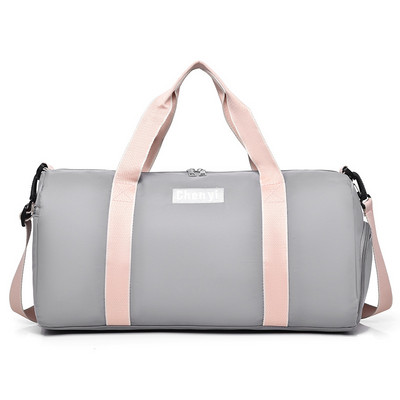 Moteriškas Vyras Sportinis treniruoklių krepšys Kelioninė sausa šlapia rankinė plaukimo rankinė per petį Savaitgalio kūno rengybos treniruočių jogos krepšys su batų skyriumi