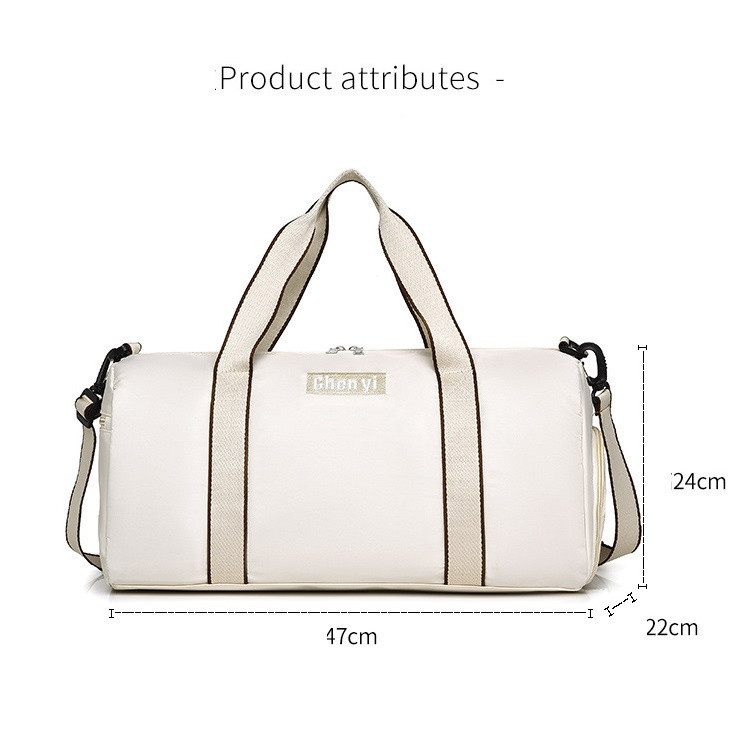 Moteriškas Vyras Sportinis treniruoklių krepšys Kelioninė sausa šlapia rankinė plaukimo rankinė per petį Savaitgalio kūno rengybos treniruočių jogos krepšys su batų skyriumi