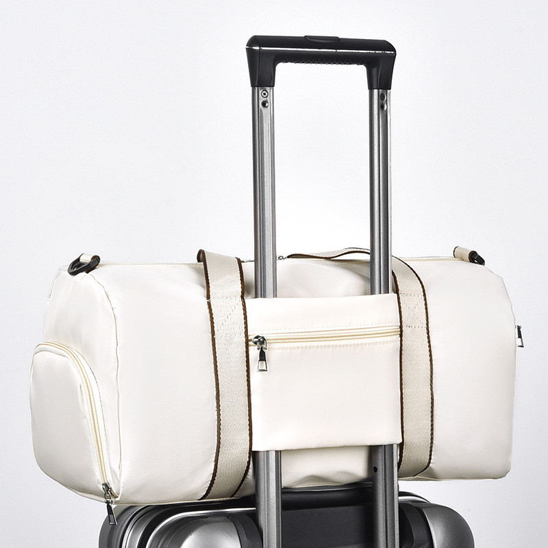 Moteriškas Vyras Sportinis treniruoklių krepšys Kelioninė sausa šlapia rankinė plaukimo rankinė per petį Savaitgalio kūno rengybos treniruočių jogos krepšys su batų skyriumi