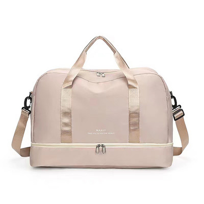 Gimnastikos krepšys Moteriška kūno rengybos rankinė Didelė sportinė šlapio ir sauso atskyrimo plaukimo joga krepšiai ant pečių Kelioninis krepšys su batais Sandėlis