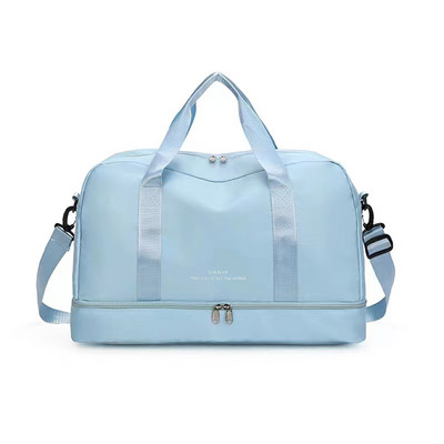 Gimnastikos krepšys Moteriška kūno rengybos rankinė Didelė sportinė šlapio ir sauso atskyrimo plaukimo joga krepšiai ant pečių Kelioninis krepšys su batais Sandėlis