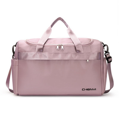 Madingas Oksfordo audinio kelioninis gimnastikos krepšys Moteriškas kūno rengybos jogos krepšys, sausas šlapias pečių krepšys Didelis kelioninis sportinis krepšys su batų skyriumi