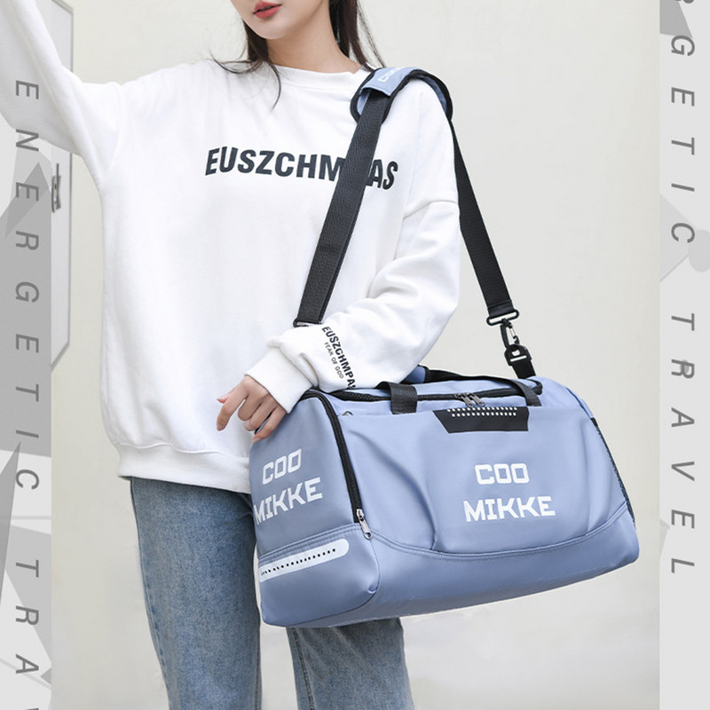 Sportinė kuprinė, vandeniui atspari didelės talpos jogos sportinė kuprinė su batų skyriumi, skirta lauko futbolui