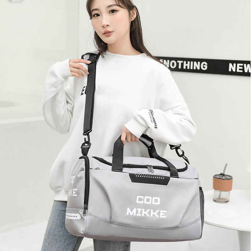 Sportinė kuprinė, vandeniui atspari didelės talpos jogos sportinė kuprinė su batų skyriumi, skirta lauko futbolui