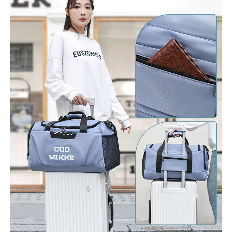 Sportinė kuprinė, vandeniui atspari didelės talpos jogos sportinė kuprinė su batų skyriumi, skirta lauko futbolui