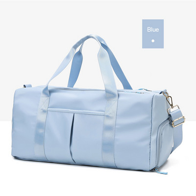 Vanjska vodootporna najlonska sportska torba za teretanu Muškarci Ženska fitness putna torba s mokrim i suhim džepovima i pretincem za cipele