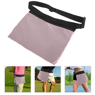 Teniso „Fanny Pack“ riešo dirželio kamuoliukų laikiklis Kūrybinis krepšio rinkimas Sandėliavimo rinktuvas Golfai Organizatorius Krepšiai Juosmuo