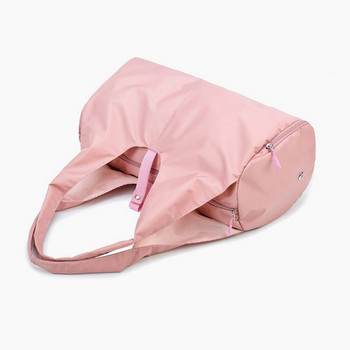 Nylon Sports Yoga Gym Bag Women Storage Training Ρυθμιζόμενος ιμάντας Dry Wet Separated Αδιάβροχη εξωτερική γυμναστική τσάντα ταξιδιού