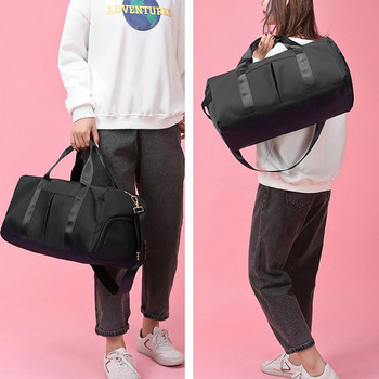 Αδιάβροχη τσάντα γυμναστικής Εξωτερικές μαύρες ροζ αθλητικές τσάντες για παπούτσια Νέες τσάντες τσάντες ώμου Γυναικείες μεγάλες τσάντες ταξιδιού Γυναικεία τσάντα γυμναστικής