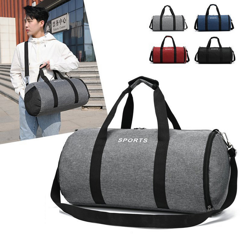 YIXIAO Ανδρικά αθλητικά ταξίδια σε εξωτερικό χώρο Τσάντες γυμναστικής μεγάλης χωρητικότητας Fitness με θήκη παπουτσιών Φορητό αθλητικό πακέτο προπόνησης crossbody