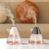 Oro drėkintuvai Vulcano Drėkintuvas Mielas eterinių aliejų difuzorius Stalinis mini aromatinis drėkintuvas difuzorius Ultragarsinis vėsus rūko gamintojas