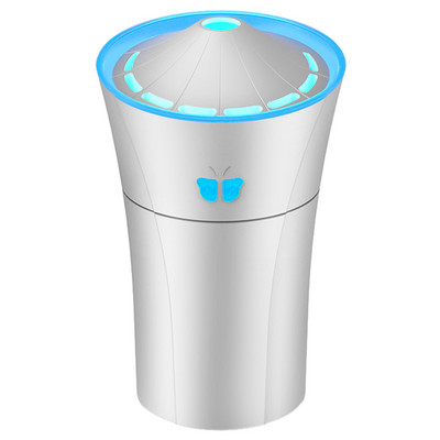 Auto hajuti auto õhuniisutaja ülivaikne mininiisutaja 5 V 2,5 W 2 udurežiimi värvilise valgusega auto kodukontori magamistuppa