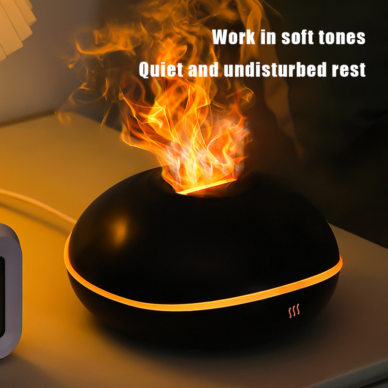 Leek-õhuniisutaja, veevaba automaatne väljalülitumine aroomiteraapia niisutajad, ülivaiksed värvilise LED-valgustusega elutuppa magamistuppa