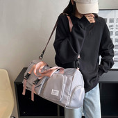 Oxford Dry šlapio atskyrimo krepšiai didelės talpos jogos sportinė kuprinė, atspari vandeniui su batų skyriumi, atspari dilimui vyrams, moterims