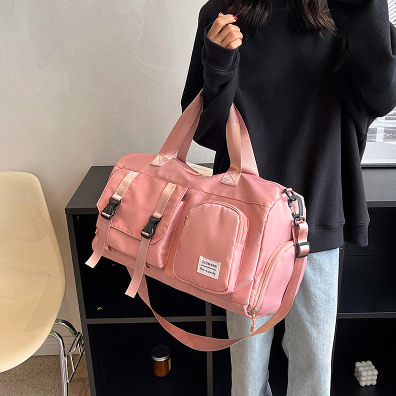 Oxford Dry šlapio atskyrimo krepšiai didelės talpos jogos sportinė kuprinė, atspari vandeniui su batų skyriumi, atspari dilimui vyrams, moterims