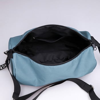 Мултифункционална спортна чанта с голям капацитет Преносима чанта за фитнес тренировки с много джобове Лека чанта за ръчен багаж за жени и мъже