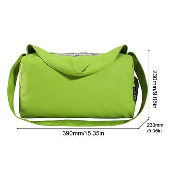 Unisex Τσάντα Duffle Ταξιδίου Μεγάλης χωρητικότητας Casual Exercise Bag Αδιάβροχη με θήκη παπουτσιών Μονόχρωμη απλή τσάντα εξωτερικού χώρου