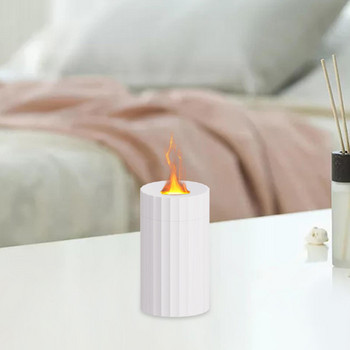Flame Air Humidifier Essential Oil Diffuser Mist Spray Flame Aromatherapy Machine Auto shut Off Low Noise for Living Room Home