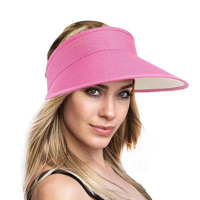 Sun Visors For Women Faux Linen Fashion Hats For Women Sports Visor Women hats