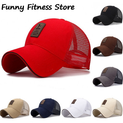 Tennis Golf Caps Breathable Mesh Sport Panama UV Protection Fashion Streetwear Unisex Cycling Fishing Visors Cap Adjustable Hats