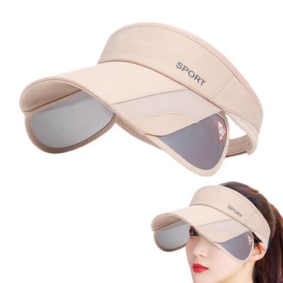 Apsauginė kepurė nuo saulės Vasaros moterims Dviračių skėčiai nuo saulės Lauke Apsauginės kepurės Moterims Teniso kepurė Golfas Bėgimas Žvejyba Žygis Bėgimas