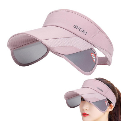 Apsauginė kepurė nuo saulės Vasaros moterims Dviračių skėčiai nuo saulės Lauke Apsauginės kepurės Moterims Teniso kepurė Golfas Bėgimas Žvejyba Žygis Bėgimas