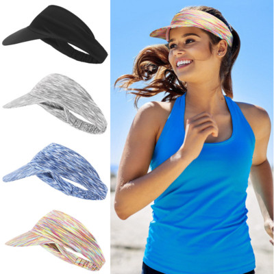 Γυναικεία καπέλα τένις με κούφιο αναπνεύσιμο καπέλο καλοκαιρινού αντηλιακού ελαστικό υπαίθριο αθλητικό καπέλο ποδηλασία ιππασία τρέξιμο με προστασία από υπεριώδη ακτινοβολία