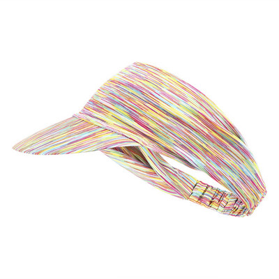 Moterų teniso kepurės tuščiaviduriai kvėpuojanti vasarinė skrybėlė nuo saulės Elastinė lauko sportinė dviračių važiavimas Bėgimas Apsauga nuo UV Kepurė nuo saulės