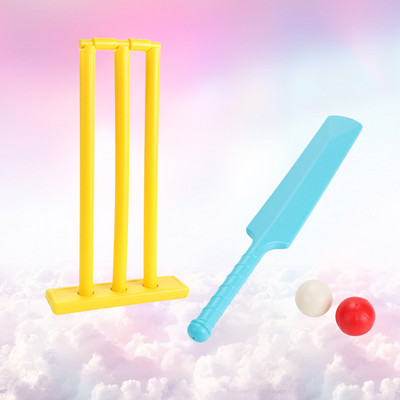 Kriketo rinkinys Bat kiemo vaikų įranga Teniso kieme Šeimos žaidėjas Kroketo žaidimai lauke Žaisti paplūdimio kietos lentos užstatus