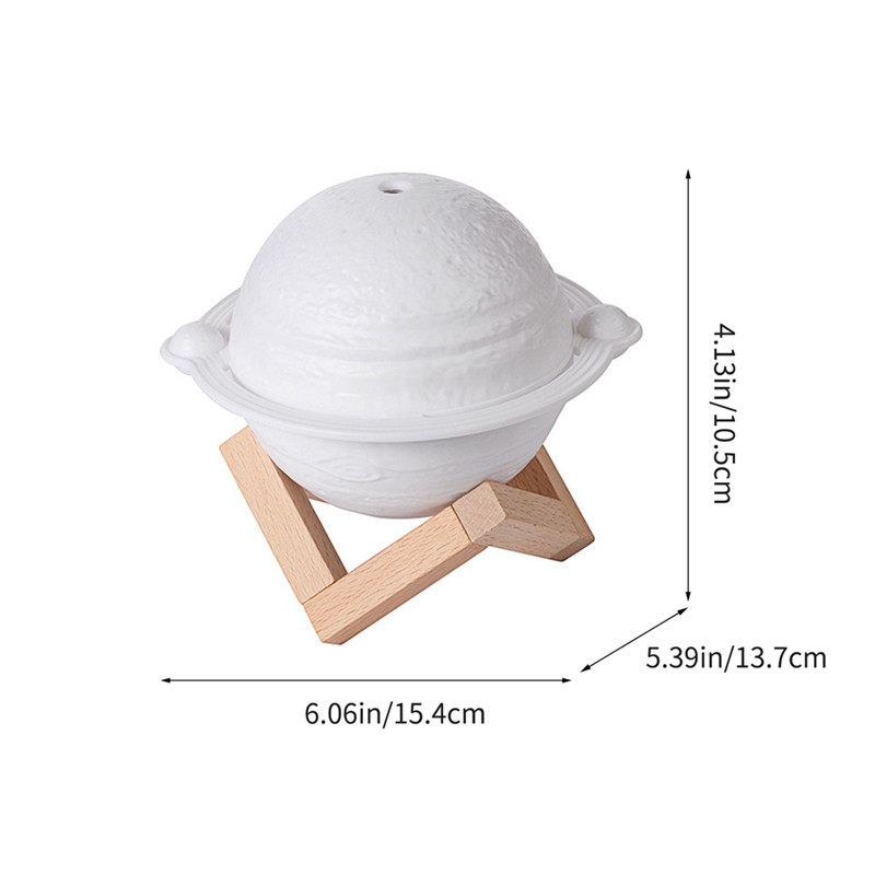 Jupiter Planet Moon ovlaživač zraka za pročišćavanje zraka s atmosferskim svjetlom za dom 200 ml uključen u struju za upotrebu ovlaživač zraka