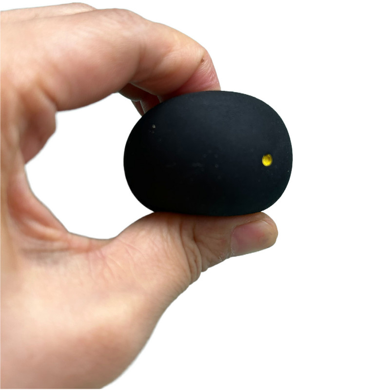 1 vnt. Nemokamas pristatymas Skvošo kamuoliukas geltonas taškas, skvošo kamuoliukas, skvošo raketės kamuolys, skvošo raketės treniruočių kamuolys