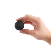 1 vnt Skvošo kamuoliukas su dviem geltonais taškais mažo greičio sportiniai guminiai kamuoliukai profesionalių treniruočių varžybos Skvošo kamuoliuko žaidėjo įrankis