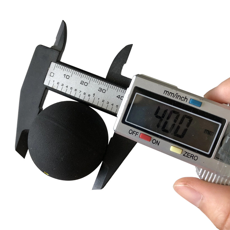 Powerti 1PC Топка за скуош Ракетна топка-Висока еластична скорост Спорт на открито Мъжка тренировъчна топка Гумена топка за скуош