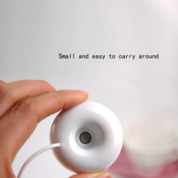 USB Mini Creative Humidifier Home Bedroom Office Mute Donut Малък овлажнител за въздух Малък и лесен за носене