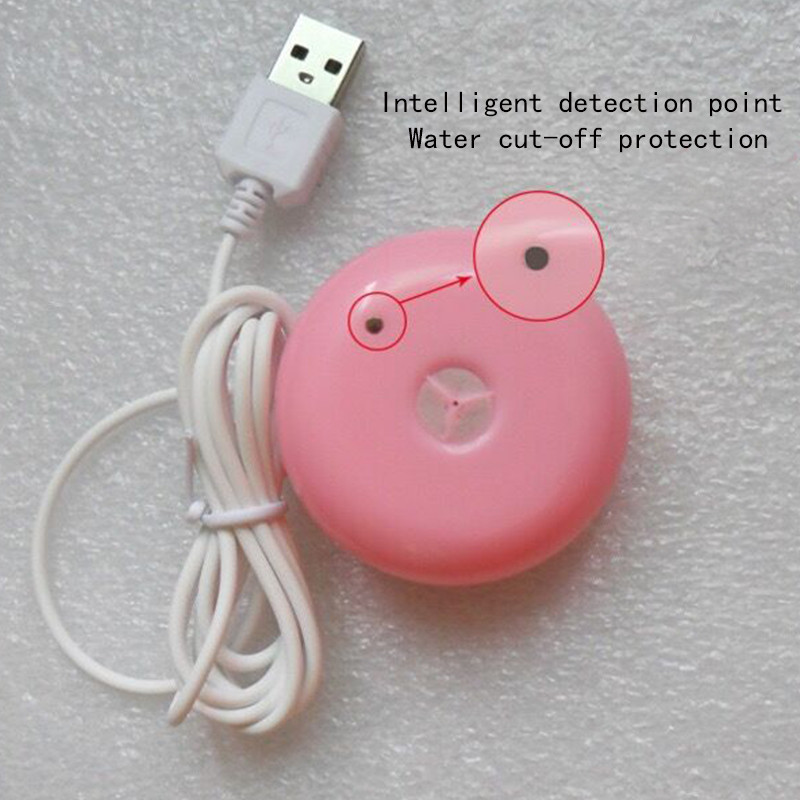 Mini umidificator creativ USB Acasă Dormitor Birou Mute Donut Umidificator de aer mic Mic și ușor de transportat