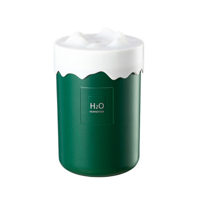 450 ml Snow Mountaini õhuniisutaja aroomihajuti auto kodu magamistoale vaikne udutekitaja värvilised tuled USB mininiisutaja