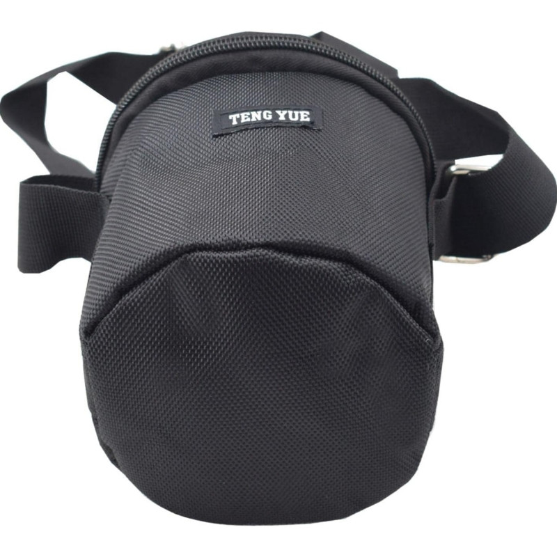 1680D Oxfordi hantlitaldriku kott Reguleeritava rihmaga raskusplaadid kangiplaadiga must õlakott sporditreeningu tarvikutele