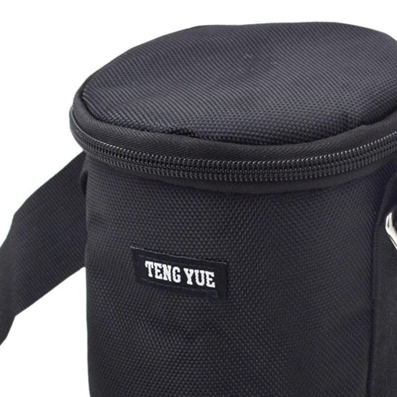 1680D Oxfordi hantlitaldriku kott Reguleeritava rihmaga raskusplaadid kangiplaadiga must õlakott sporditreeningu tarvikutele