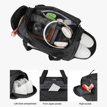 Ανδρικές τσάντες γυμναστικής Στρατιωτική τακτική τσάντα ταξιδιού υπαίθρια αθλητική τσάντα ταξιδιού Νερό Τσάντες αποσκευών υγρού διαχωρισμού για αθλήματα προπόνησης γυμναστικής