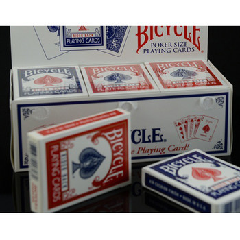 Μπλε/Κόκκινο Γνήσιο Ποδήλατο Κάρτες Πόκερ Rider Back Standard Decks Έκδοση ΗΠΑ Χάρτινες κάρτες πόκερ