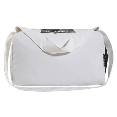 Geantă de fitness unisex pentru depozitare Geantă de antrenament ocazională de mare capacitate, impermeabilă, cu compartiment pentru încălțăminte, de culoare solidă, geantă simplă de exterior