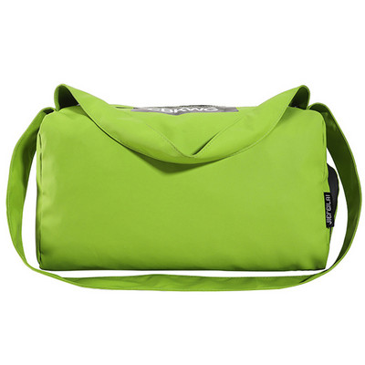 Geantă de fitness unisex pentru depozitare Geantă de antrenament ocazională de mare capacitate, impermeabilă, cu compartiment pentru încălțăminte, de culoare solidă, geantă simplă de exterior