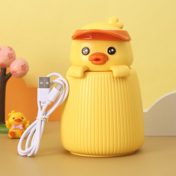 Cute Duck Air Humidifier Mini Desktop Purifier Cool Mist Maker Fogger USB Aroma Diffuser φορητός υγραντήρας 350ML για το σπίτι
