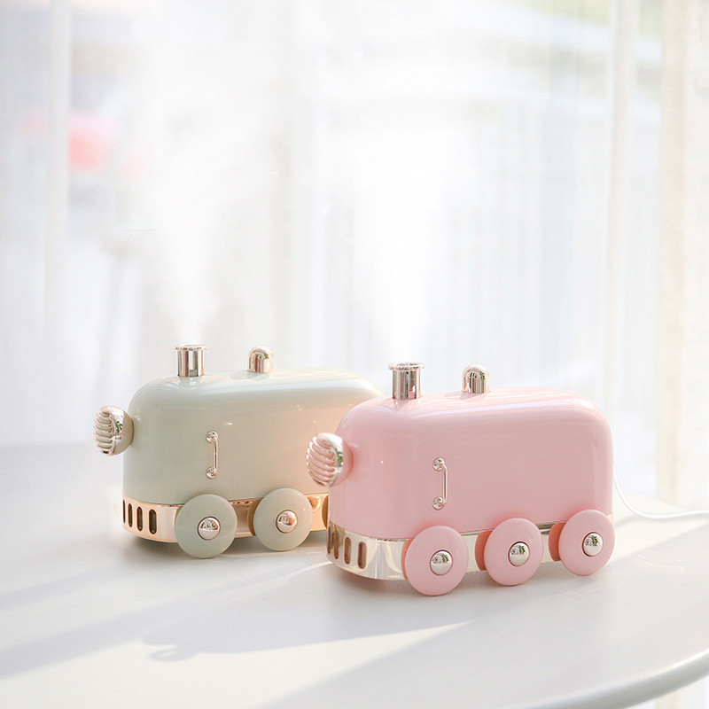 300 ml kvepalų aliejaus difuzorius USB drėkintuvas mini traukinio oro valytuvas stalinis dulksnos gamintojas nešiojamas aromaterapijos aparatas namams