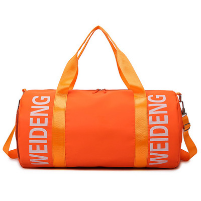 Nagy kapacitású divatos tornatáska női száraz és nedves kézitáska poggyász Vízálló hétvégi táska Voyage utazótáskák női futártáska