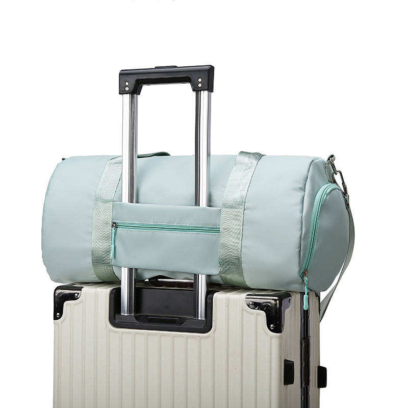 Nagy kapacitású divatos tornatáska női száraz és nedves kézitáska poggyász Vízálló hétvégi táska Voyage utazótáskák női futártáska